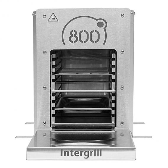 intergrill 800° Elektrogrill Steakgrill Indoor Quarzbrenner Hochleistungsgrill Profi Qualität 20kg Oberhitzegrill Tischgrill Ede