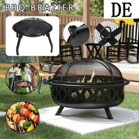 More about KEPEAK 3 in 1 fire bowl fire basket grill spark hood garden fire fire pit BBQ