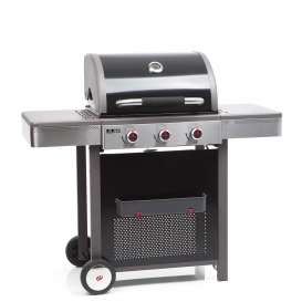 More about GRILLCHEF BBQ Grill 3.0 - 126 cm - 50mbar - Edelstahl/schwarz Gasgrill Grill Grillwagen GRILLCHEF Grillküche BBQ 3.0 Edelstahl-B