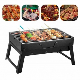More about Großer Campinggrill BBQ Grill Holzkohlegrill Camping Klappgrill tragbar Picknickgrill Terrasse, 44*31*7cm