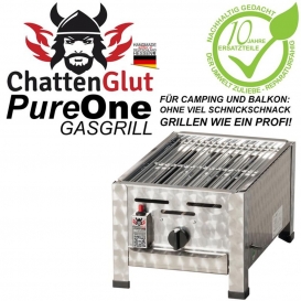 More about ChattenGlut PureOne Tisch-Gasgrill, Edelstahl 4,5kW