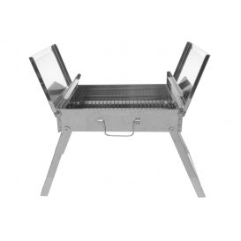 More about Mustang Klappgrill Edelstahl | BBQ Holzkohlegrill | Reisegrill | Tischgrill | Campinggrill | Partygrill | 4,9 kg