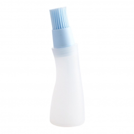 More about Portable Silicone Oil Dispenser Brush Bottle BBQ Grill Kitchen Baking Cook Tool White Bottle + Blue Head  37g