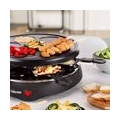 Home & Garden Tristar 6-Personen-Raclette-Grill 800 W 29 cm Schwarz