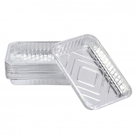 More about Einweg-Lunchbox Blechschale Ofen gebackener Reis zum Mitnehmen verpackte rechteckige Grillfolie aus Aluminiumfolie