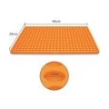 1,2 cm runde Kugelgrillmatte Hochtemperaturbeständiges Tischset aus Silikonölablassmatte kann als kleine runde Kugelkeksform ver