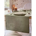 Tischläufer 40 x 160 cm grau/beige, Design:Grau