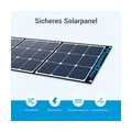 BLUETTI 200W monokristallines faltbares und tragbares Solarpanel für Schuppen, Wohnmobile und Camping, Gebühr für tragbaren Sola