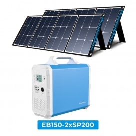 More about BLUETTI EB1500 1500Wh Portable Stromerzeuger mit 2Pcs Solar Panel SP200 200W, Solar Generator für Home RV Backup Batterie notstr