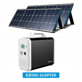 More about BLUETTI EB150 Solargenerator mit 2PCS 120W Solarpanel SP120 enthalten, tragbarer Wechselstrom-Wechselrichter des Kraftwerks 1000