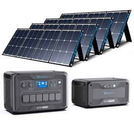 More about BLUETTI AC300+B300 Stromerzeuger Combo mit 4PCS SP120 120W Solar Panel, Solargenerator mit 12288Wh LiFePO4 Batterie, Erweiterbar