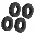 4x Reifen Gummi,Ersatzteile,Mikrostabiles Fahren Einfache Installation,Schöner Griff Ausgezeichnete Leistung Verschleißfest für 