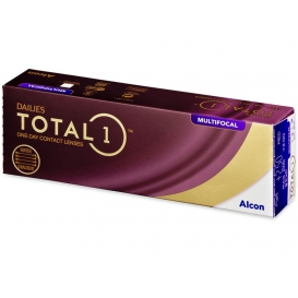 More about Dailies TOTAL1 Multifocal (30 Linsen) Stärke: -1.00, BC: 8.50, DIA: 14.10, Add power: MED (MAX ADD +2.00)