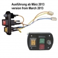 ATIKA Ersatzteil Ein-Aus-Schalter (ab 03/13) für Gartenhäcksler ALF 2600 **