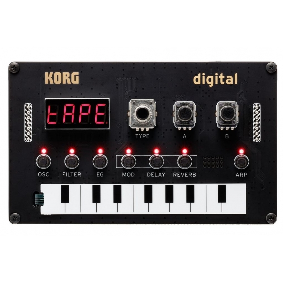 Korg NTS-1, Digitaler Synthesizer, Schwarz, USB, 129 mm, 78 mm, 39 mm