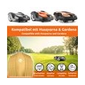 ECENCE Ersatzmesser für Rasen-Mähroboter 18x kompatibel mit Husqvarna Gardena McCulloch ROB Flymo