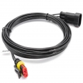 vhbw Niederspannungs-Kabel Transformator Kabel kompatibel mit Gardena Sileno Sileno+ R100Li, R130Li, R160Li (ab Bj 2016) Mährobo