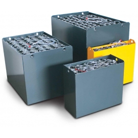 More about Q-Batteries 24V Gabelstaplerbatterie 3 PzB 300 Ah (760 * 170 * 675mm L/B/H) Trog 57234030 inkl. Aquamatik
