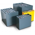 Q-Batteries 24V Gabelstaplerbatterie 3 PzB 300 Ah (760 * 170 * 675mm L/B/H) Trog 57234030 inkl. Aquamatik
