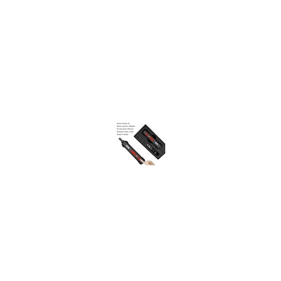 Wiederaufladbarer Mini-USB-Elektroschrauber mit LED-Anzeigelampe und 19-teiligen Bits