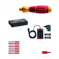 Wiha E-Schraubendreher Set 2 speedE® electric, 13-tlg: in L-Boxx Mini mit 8x slimBits, 1x easyTorque Adapter, 2x Batterien und L