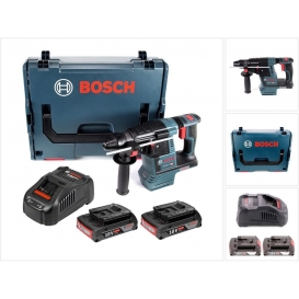 More about Bosch GBH 18V-26 Akku Bohrhammer 18V 2,6J brushless SDS plus + 2x Akku 2,0Ah + Ladegerät + L-Boxx