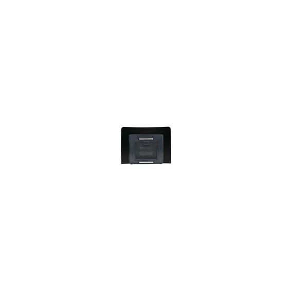 FORTUNA LAI Dunstabzugshaube, Wandhaube, Wandesse, Wandmontage, schwarz, 90 cm, mit LED