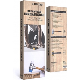 More about Halder Simplex Aktionsbox 'Dreamteam Innenausbau' 2021 mit Schonhammer 40mm