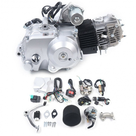 125cc Engine Motor Kit Semi Auto Engine Motor kit Reverse ATV GO KART