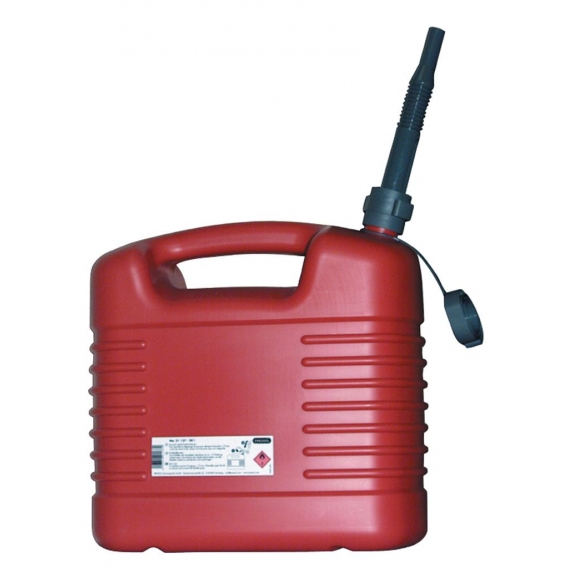Kraftstoffkanister 20l rot HDPE PRESSOL m.Auslaufrohr