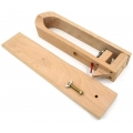 Ledernähwerkzeug Holzklammerbehandlungen Basteln DIY Henschnürsystem Nähk Lob Nähpferd Basic zum Einfangen des Leders beim Leder