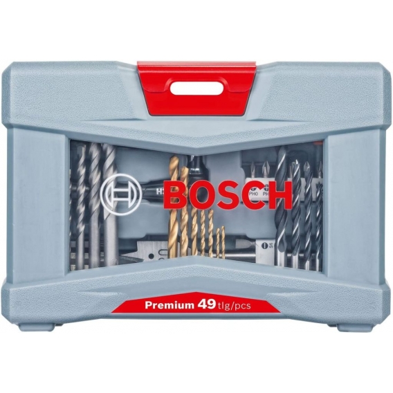 Bosch 49-tlg. Premium X-Line Bohrer-Set Schrauber-Set Bit-Set Bohrer