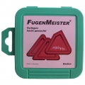 Fugenmeister-Schablonensatz, DR-03 Radien TripleFix - 3-teilig in transparenter Schachtel, 4/6/8, 5/7/9, 10/12/90°