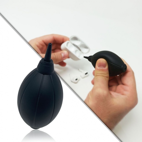 Indovis Handlicher Kamera Reinigungsblasebalg Air Blower - Zur Kontaktlosen Staubentfernung - Für Objektive Linsen Sensoren Disp