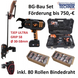 More about Tjep Ultra Grip 58 Drahtbindemaschine BG Bau Set + Verlängerung + 80x Bindedraht