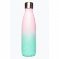 Hype Bubblegum Fizz Metall Wasserflasche HY3552 (Einheitsgröße) (Pastell Minze/Hellrosa)