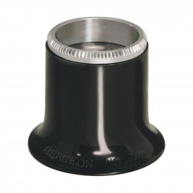 More about Bergeon 2611-N-4 Uhrmacherlupe 2,5x Bikonvexe Linse, schwarze Kunststofffassung mit verschraubtem, geriffeltem Ring