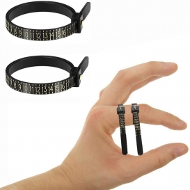 More about 2 PCS Ring Sizer Set, Schmuck Messung Kunststoff Finger Sizer Ring Gauge Messwerkzeug Gürtel für Damen Herren Kinder
