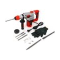 Elektrisch Schlagbohrmaschine Bohrhammer Hammer Impact Drill Kit mit 6 Bohrern 2200W 220V 3300RPM
