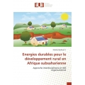 Energies durables pour le développement rural en Afrique subsaharienne