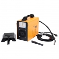 COSTWAY Ampere Schweissgeraet Schweissmaschine FLUX Schutzgas MIG 130 Elektrodenschweissgeraet Fuelldraht Gelb