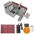 180W Kleine Schleifmaschine Bandschleifer 7-Gang-Stufen-Einstellbar Elektrische Haushalts-Poliermaschine Desktop-Schleifwerkzeug