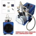 Luftkompressor Elektrisch Kompressor Hochdruck Luft Automatisch Hochdruckluftpumpe PCP 220V Druckluftkompressor bis 300 Bar/4500