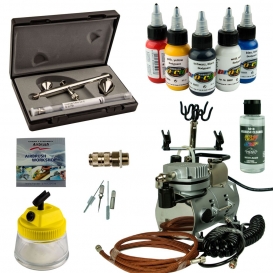 More about Airbrush Set Body Painting - Ultra Two in One + Saturn 25 Kompressor - Kit 9404