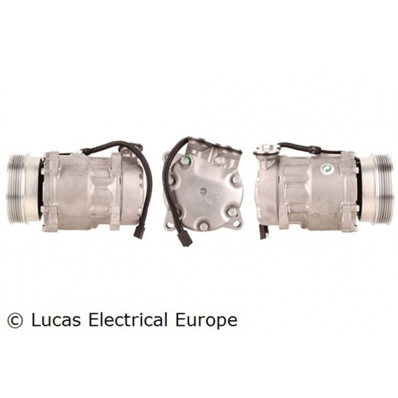 LUCAS ELECTRICAL Kompressor Klimaanlage für CITROËN C5 II Break RE_