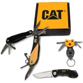 More about Caterpillar Multitool BOX 3er Set mit 12 in 1 Multi-Tool, Klappmesser und LED Schlüsselanhänger
