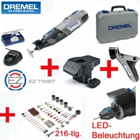 More about DREMEL Akku-Multitool 8220 Set - inklusive DREMEL Präzisionshandgriff, DREMEL Modellierungstisch, 45 Original DREMEL Zubehöre, 2