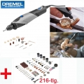 DREMEL Multitool 2050 STYLO Set - Der DREMEL in ergonomischer Stiftform - inklusive 15 DREMEL Zubehörteile und 216-tlg. SILVERLI
