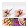 300PCS Nails Form Nail Art Tipps Leitfaden Aufkleber Klebstoff Staubdichte Nail Form Extension Paper Nail Tool