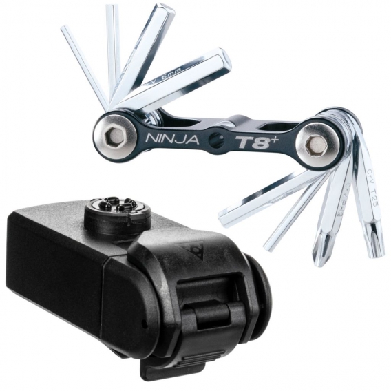 Topeak Ninja Toolbol T8 Multifunktionswerkzeug, Erwachsene, Unisex, Schwarz, 12